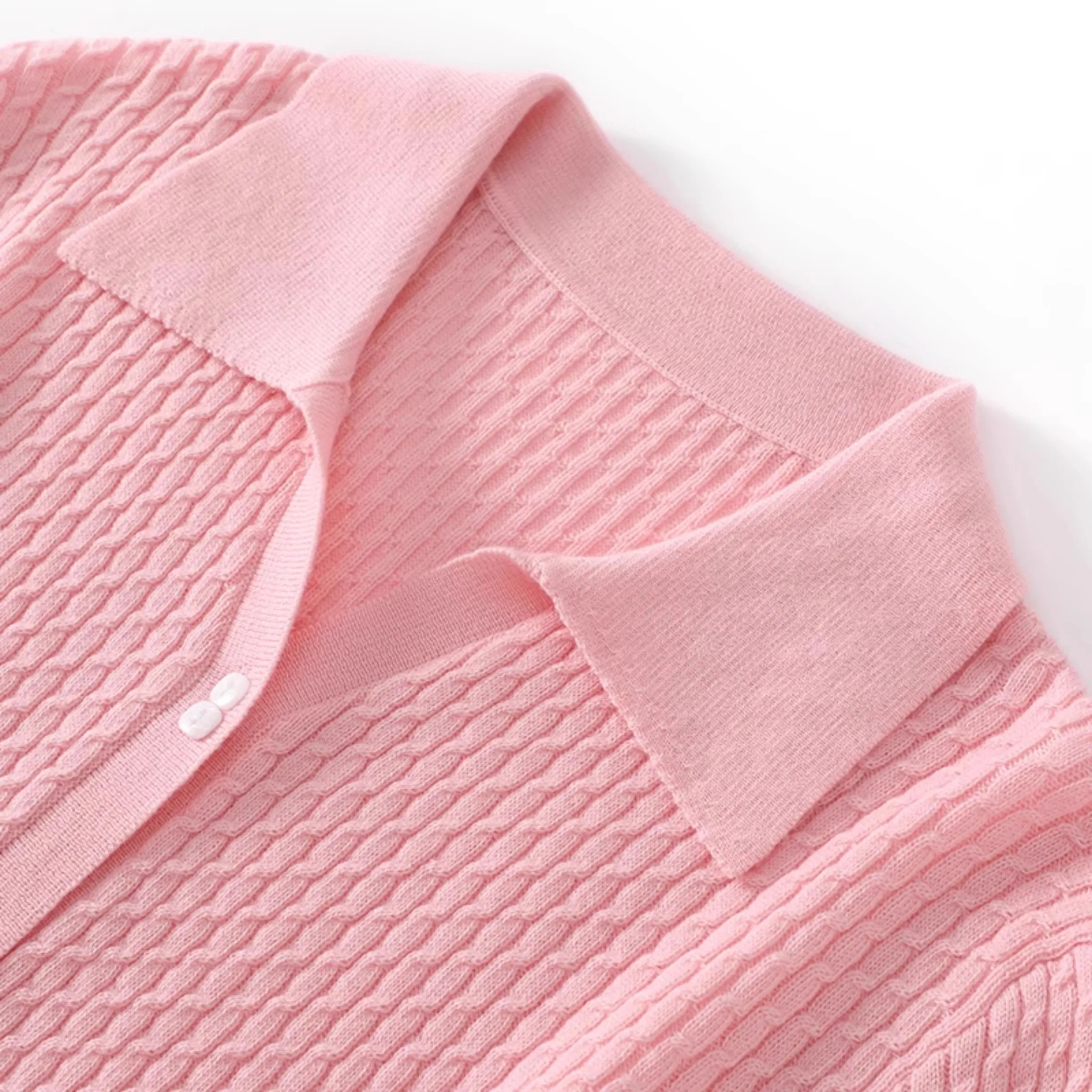 Polo Knitwear Single Breasted 100% Wool Knitted Cardigans for Women
